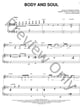 Body and Soul piano sheet music cover